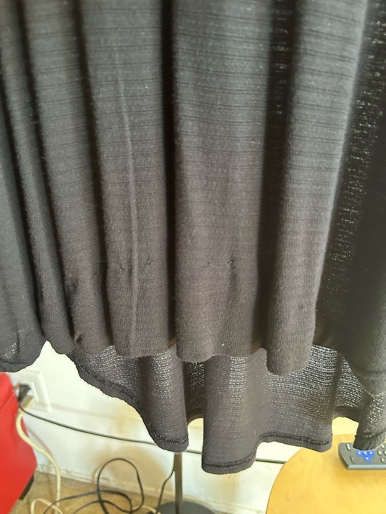 Free People Black Lace-Embellished Long Sleeve Tee - Picture 9 of 9